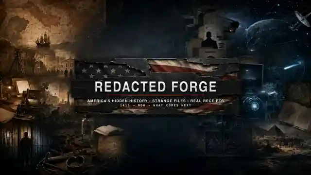 Redacted Forge — America's hidden history, strange files, real receipts